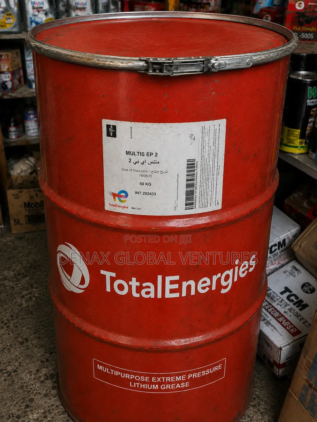 Total Ep2 50kg Grease