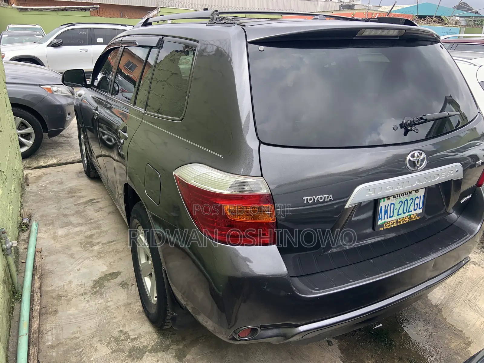 Toyota Highlander Sport 2009 Gray