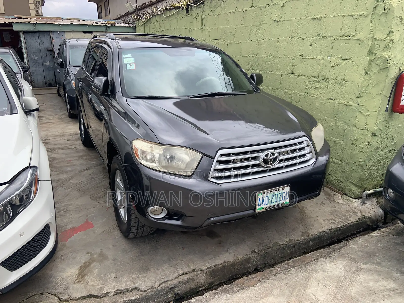 Toyota Highlander Sport 2009 Gray