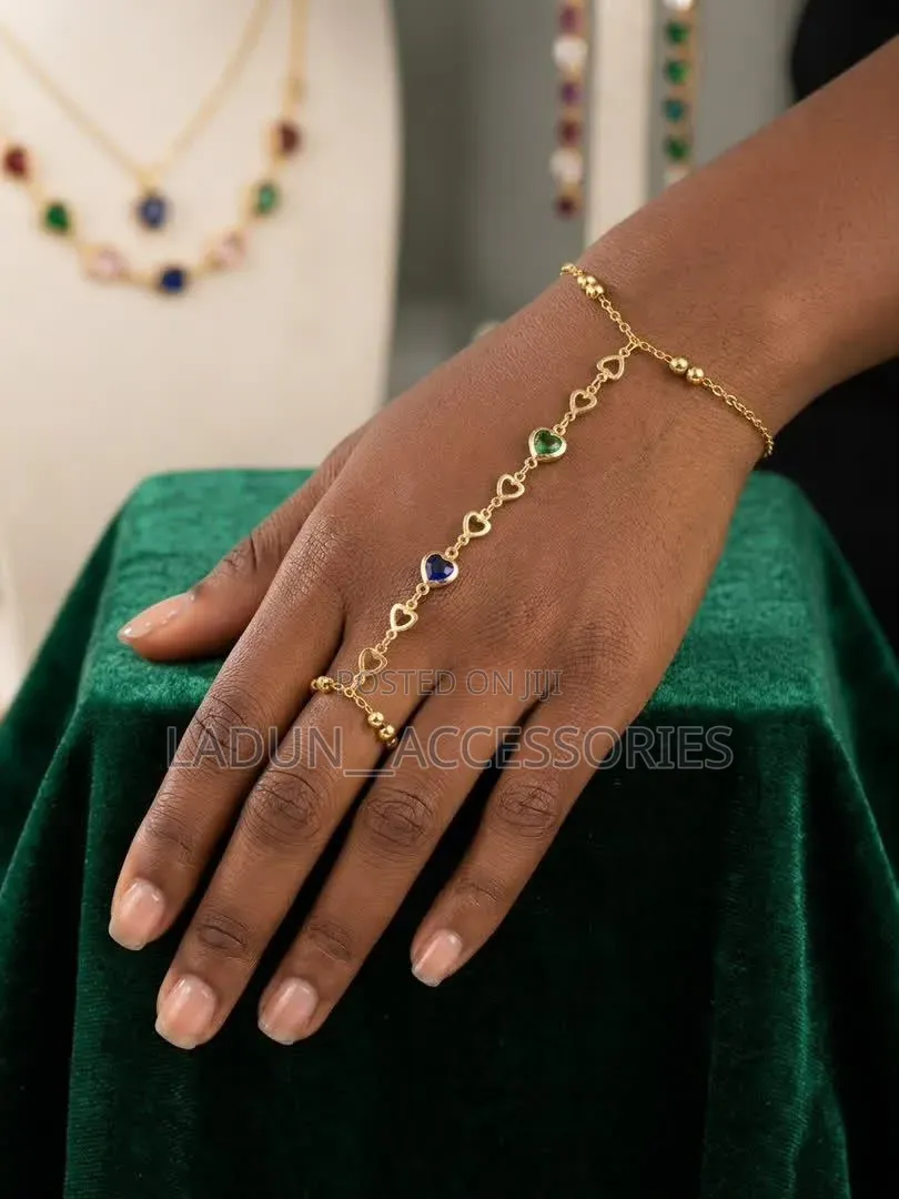 Adjustable Finger Ring Bracelet
