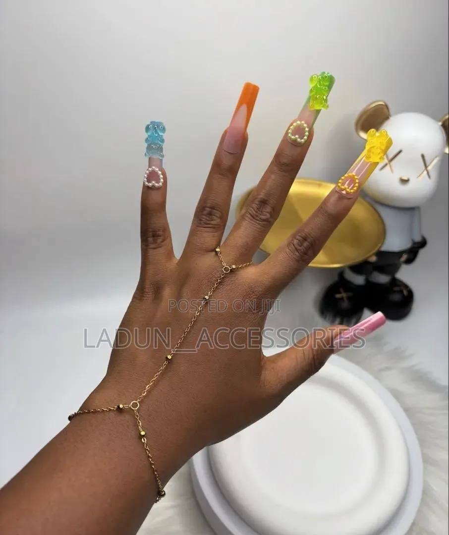 Adjustable Finger Ring Bracelet