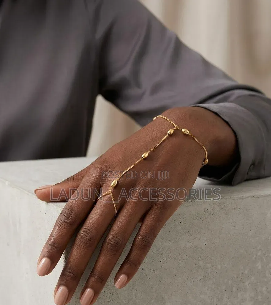 Adjustable Finger Ring Bracelet