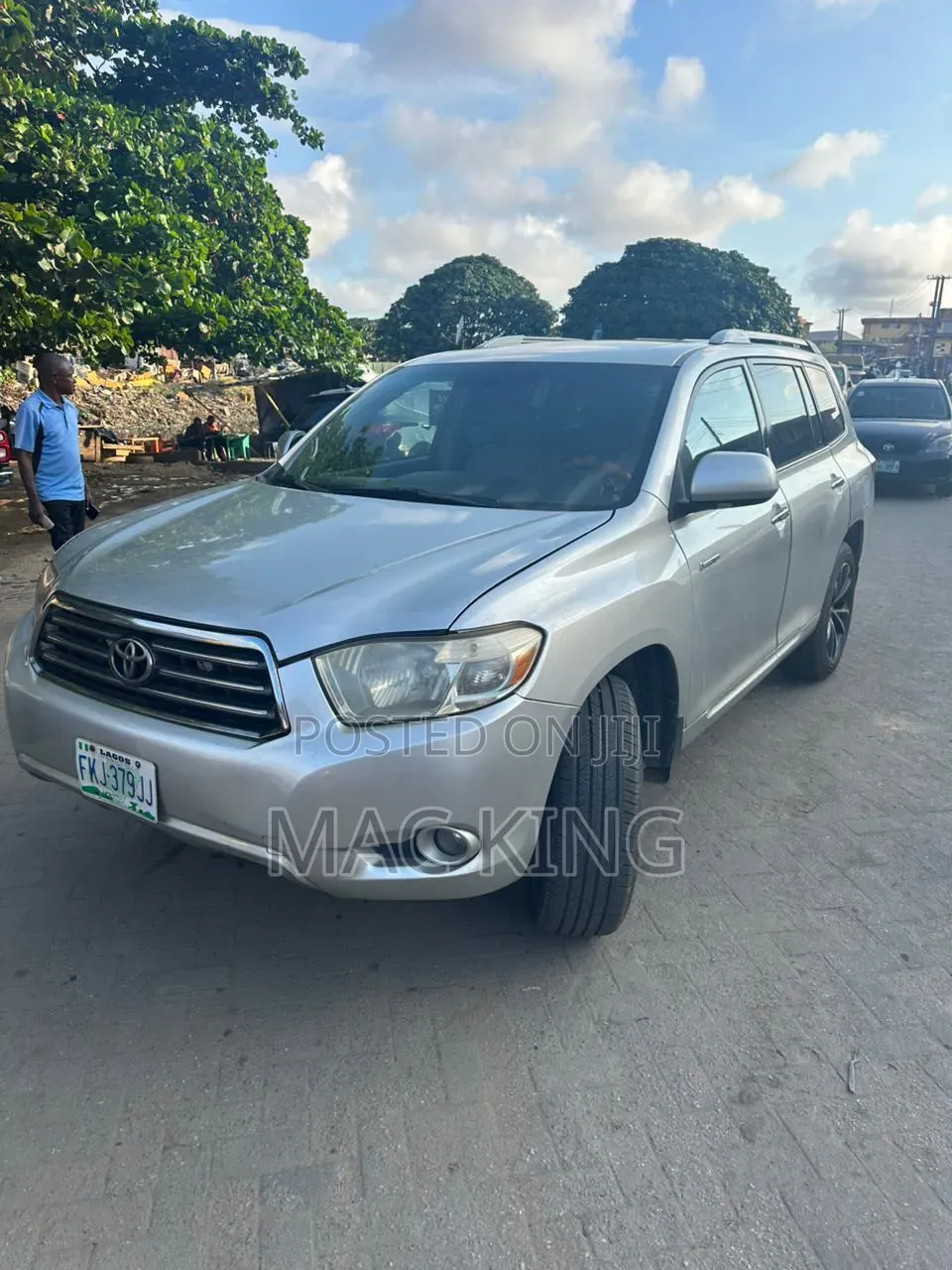 Toyota Highlander Limited 2008 Silver