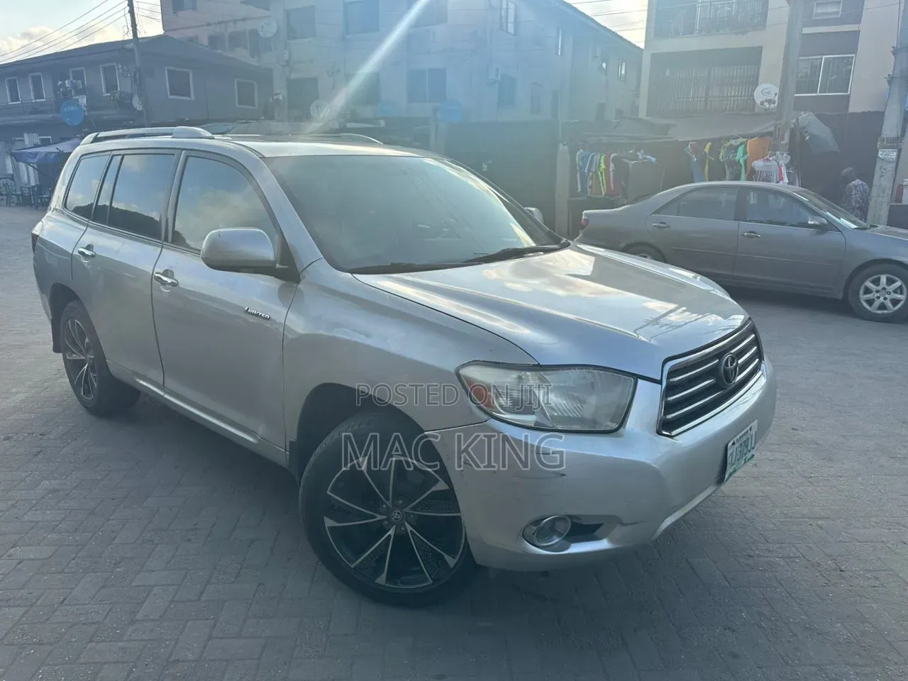Toyota Highlander Limited 2008 Silver