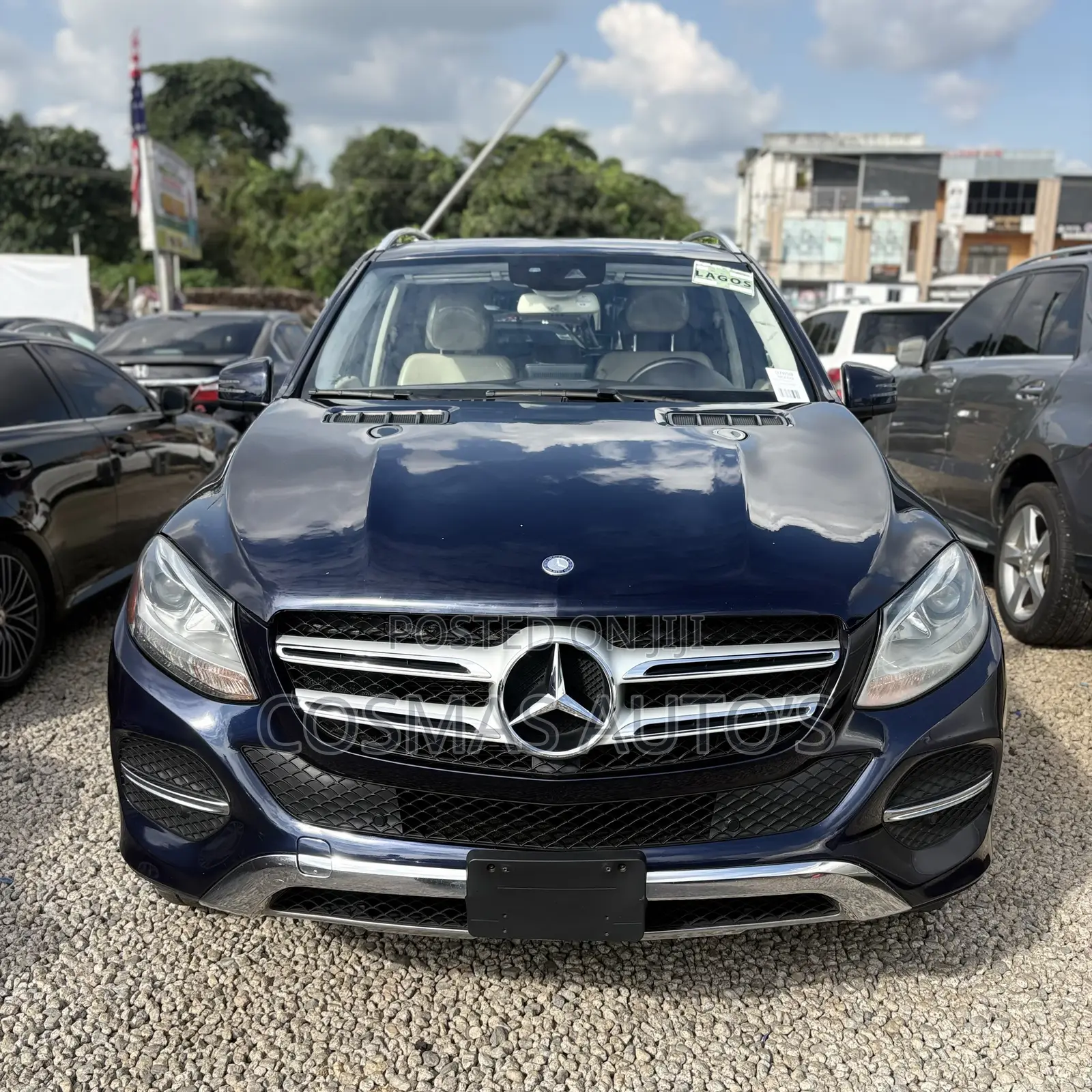 Mercedes-Benz GLE-Class GLE 350d 4MATIC 2017 Blue