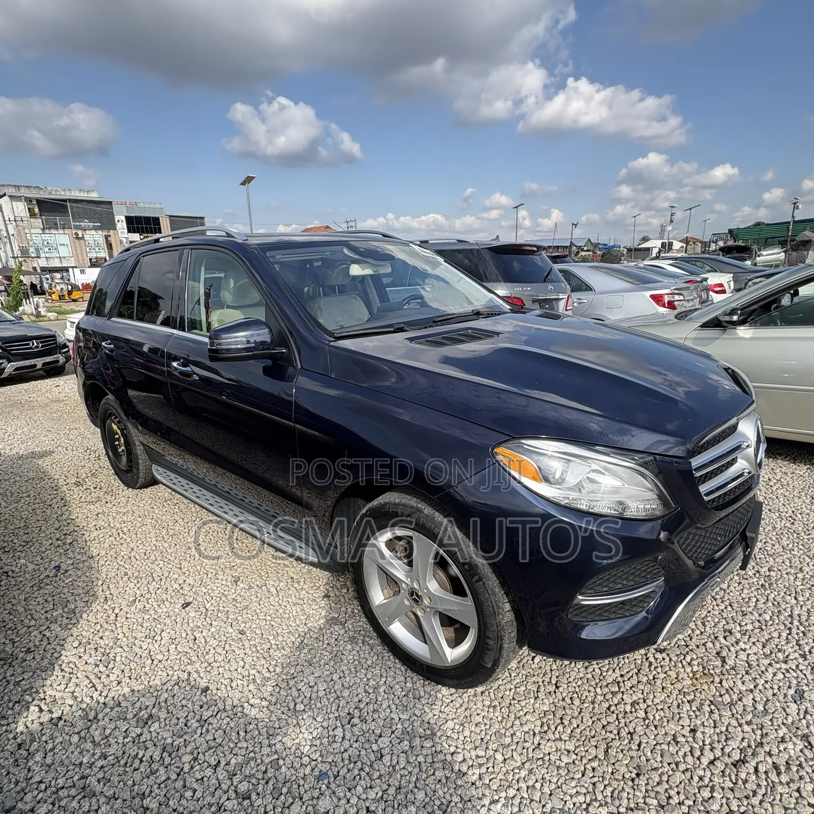Mercedes-Benz GLE-Class GLE 350d 4MATIC 2017 Blue