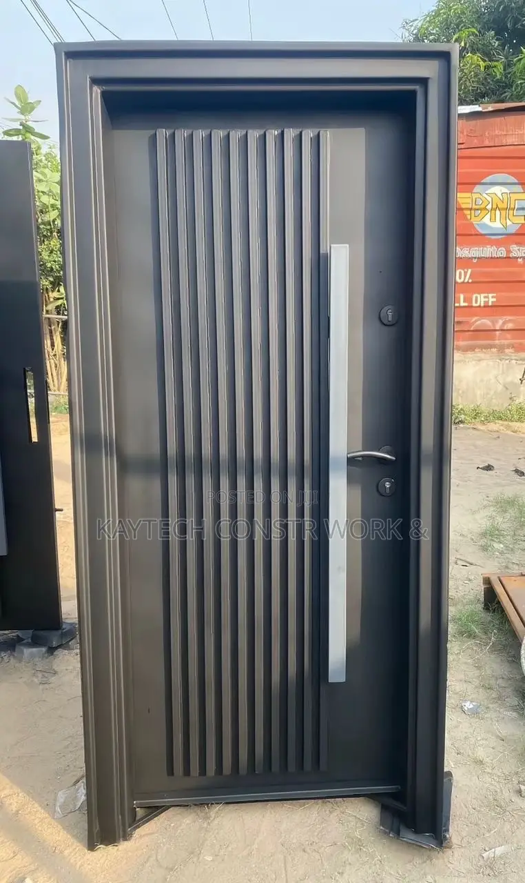 Premium  Handmade Black Door / Lagos