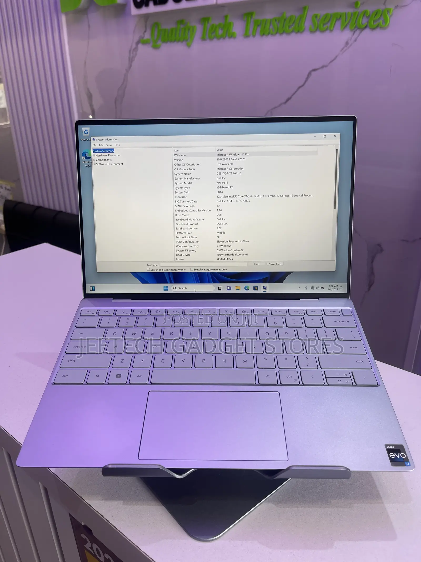 Laptop Dell XPS 13 16GB Intel Core i7 SSD 512GB