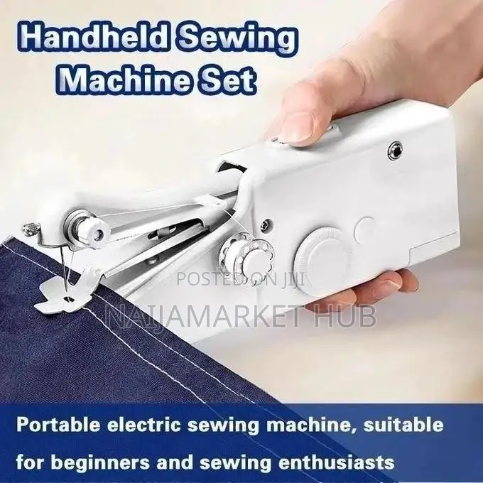Electric Handy Stitch Sewing Handheld Cordless Portable Sewing Machine