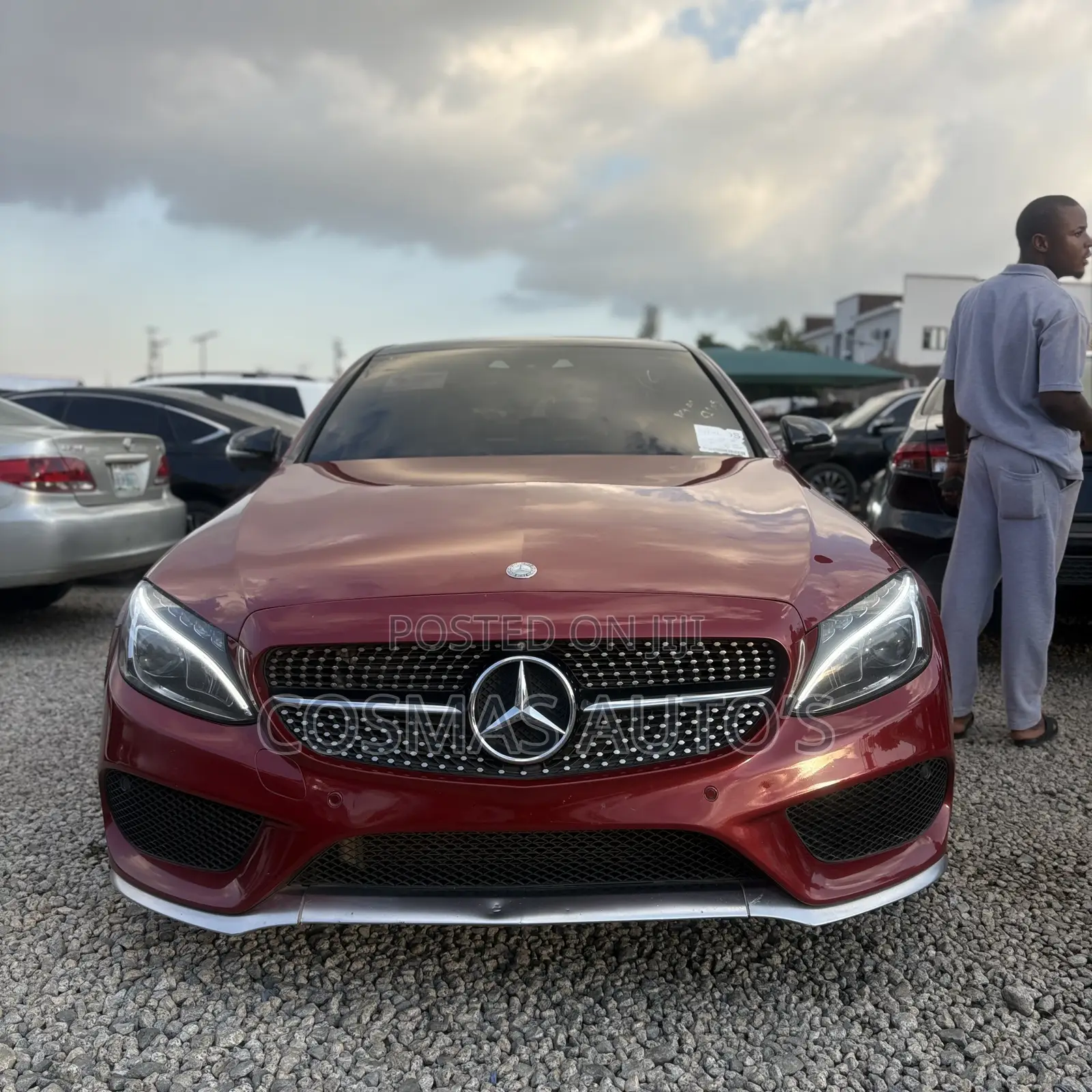 Mercedes-Benz C450 2016 Red