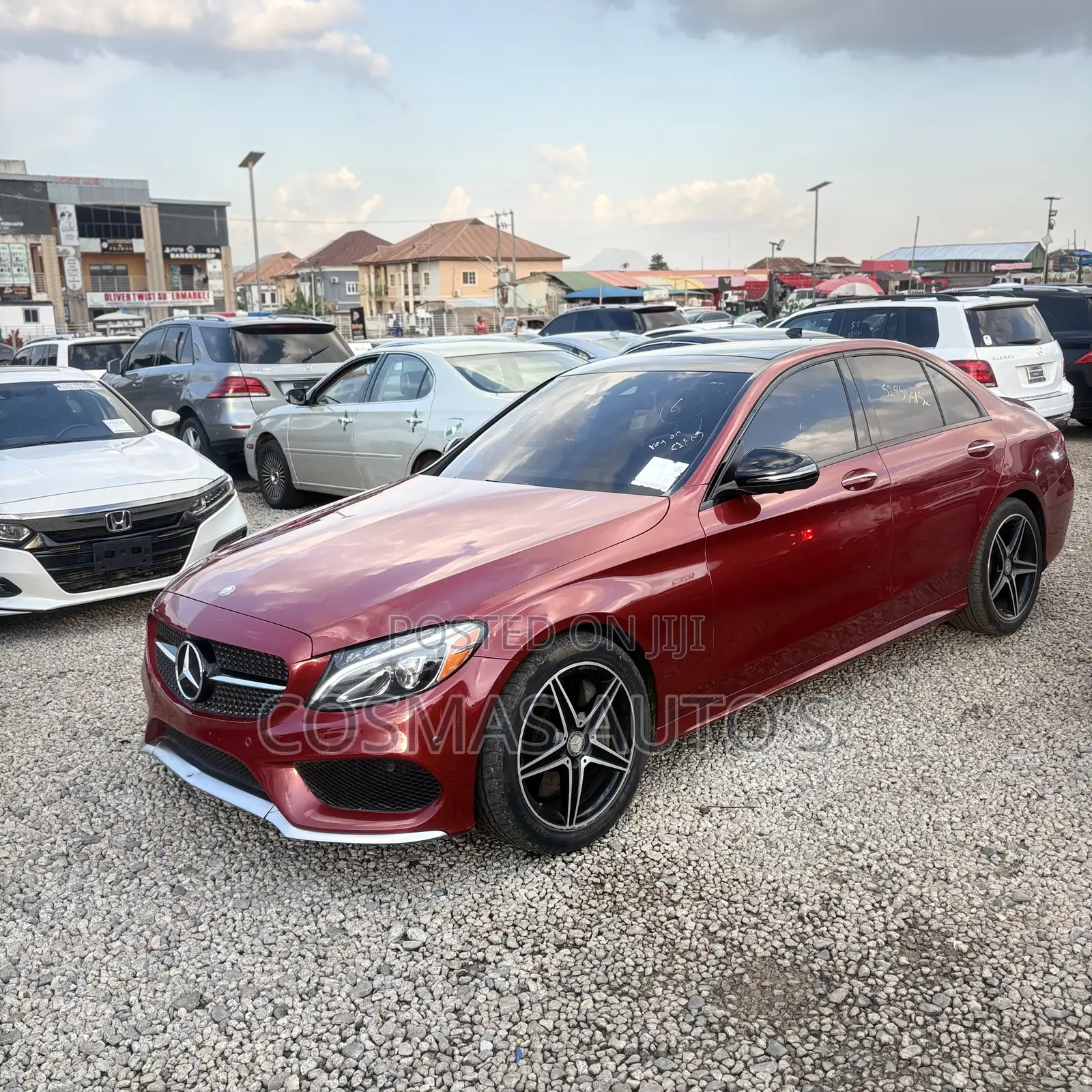 Mercedes-Benz C450 2016 Red