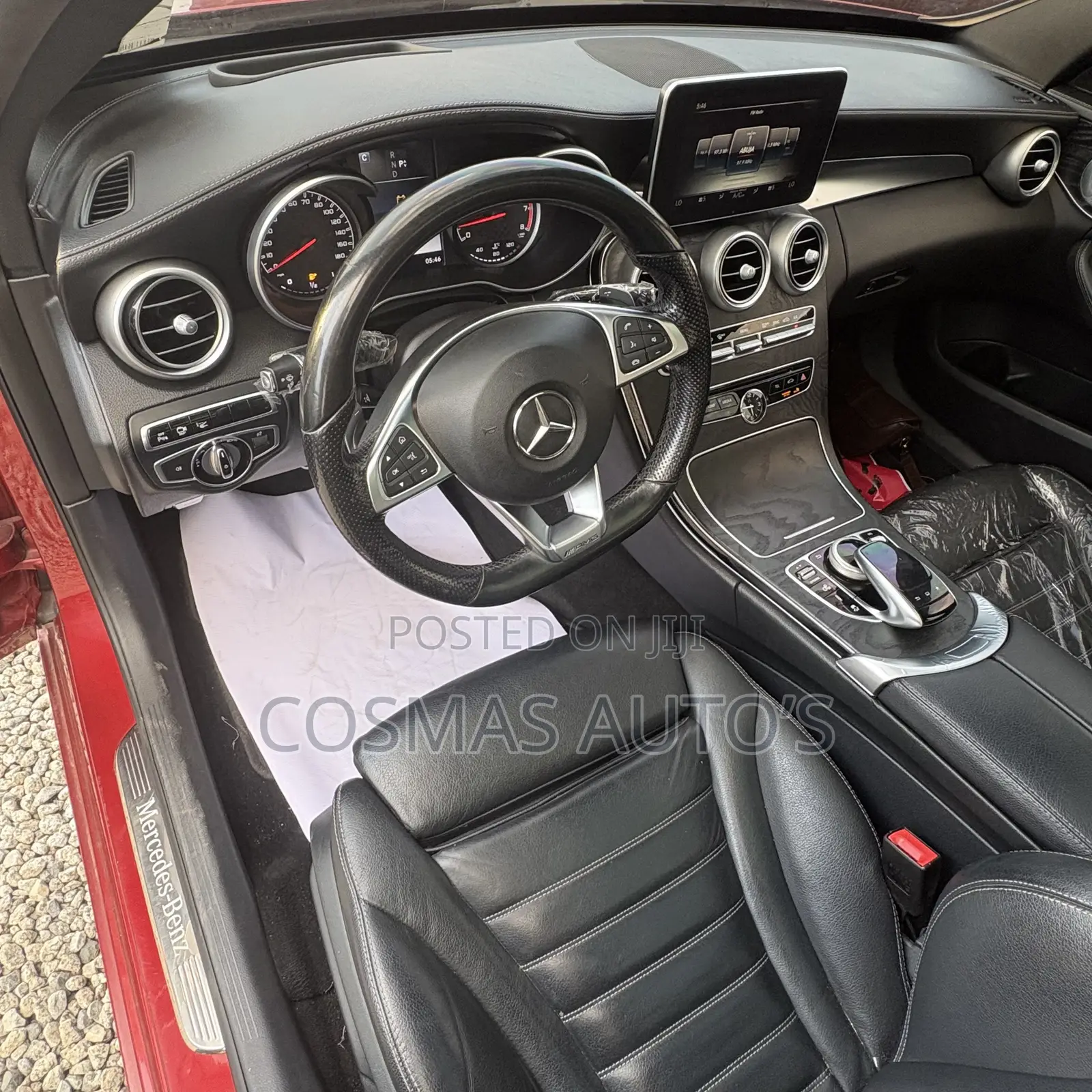 Mercedes-Benz C450 2016 Red