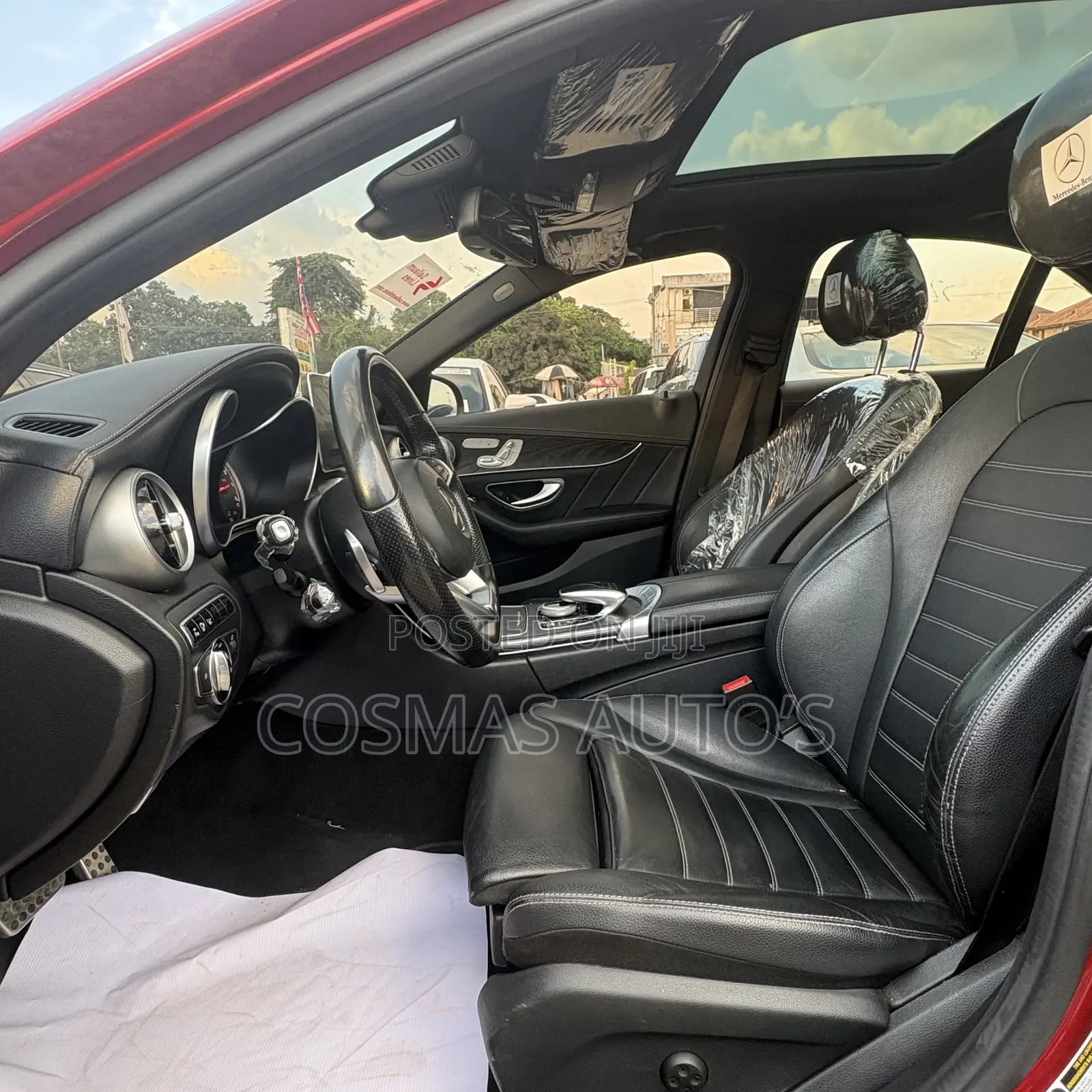 Mercedes-Benz C450 2016 Red