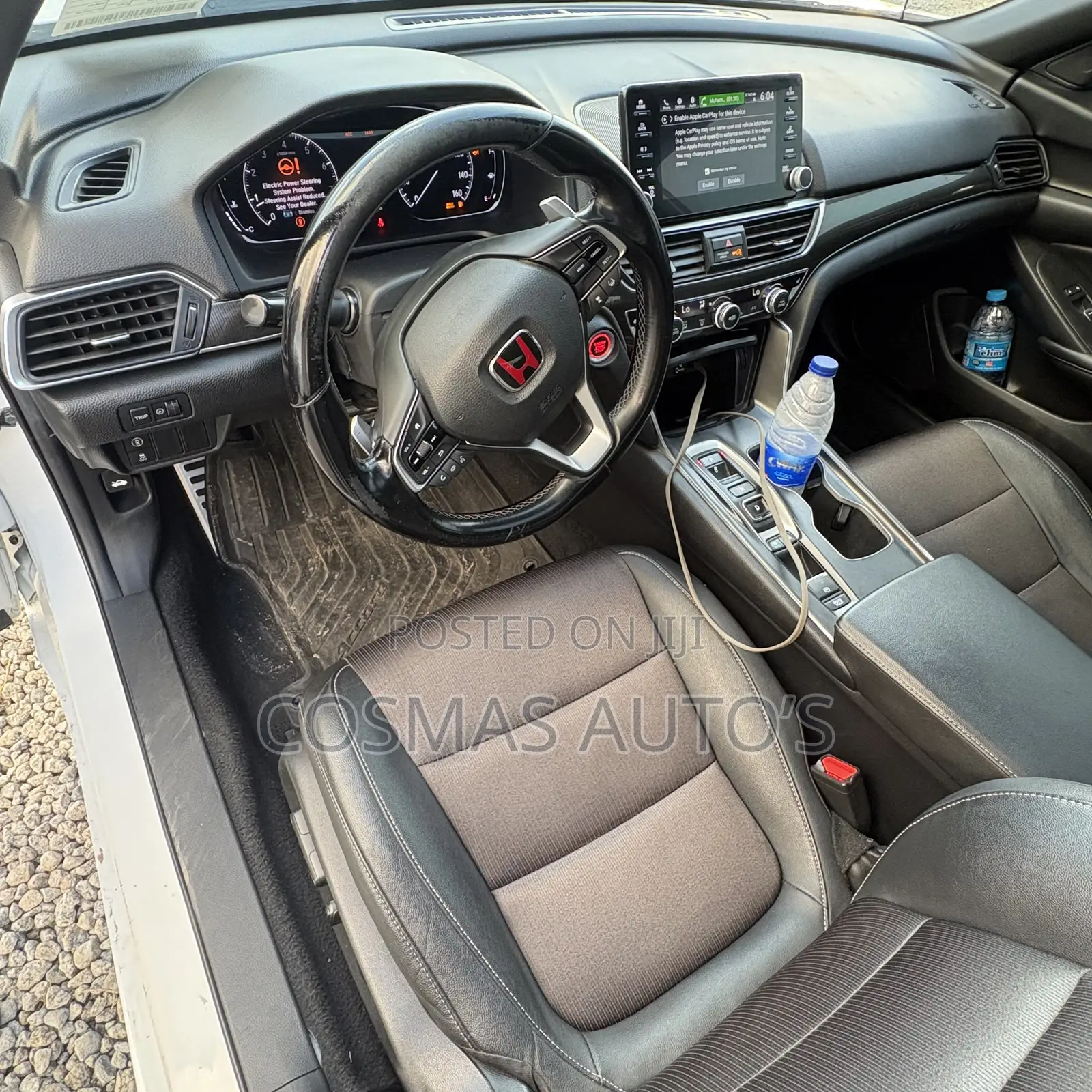 Honda Accord Sport (2.0L 4cyl Turbo 10A) 2019 White
