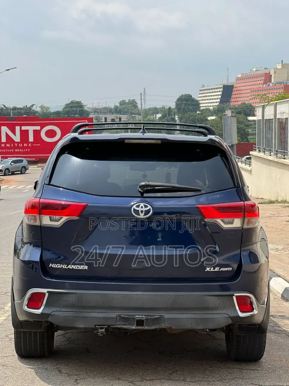 Toyota Highlander 2014 Blue