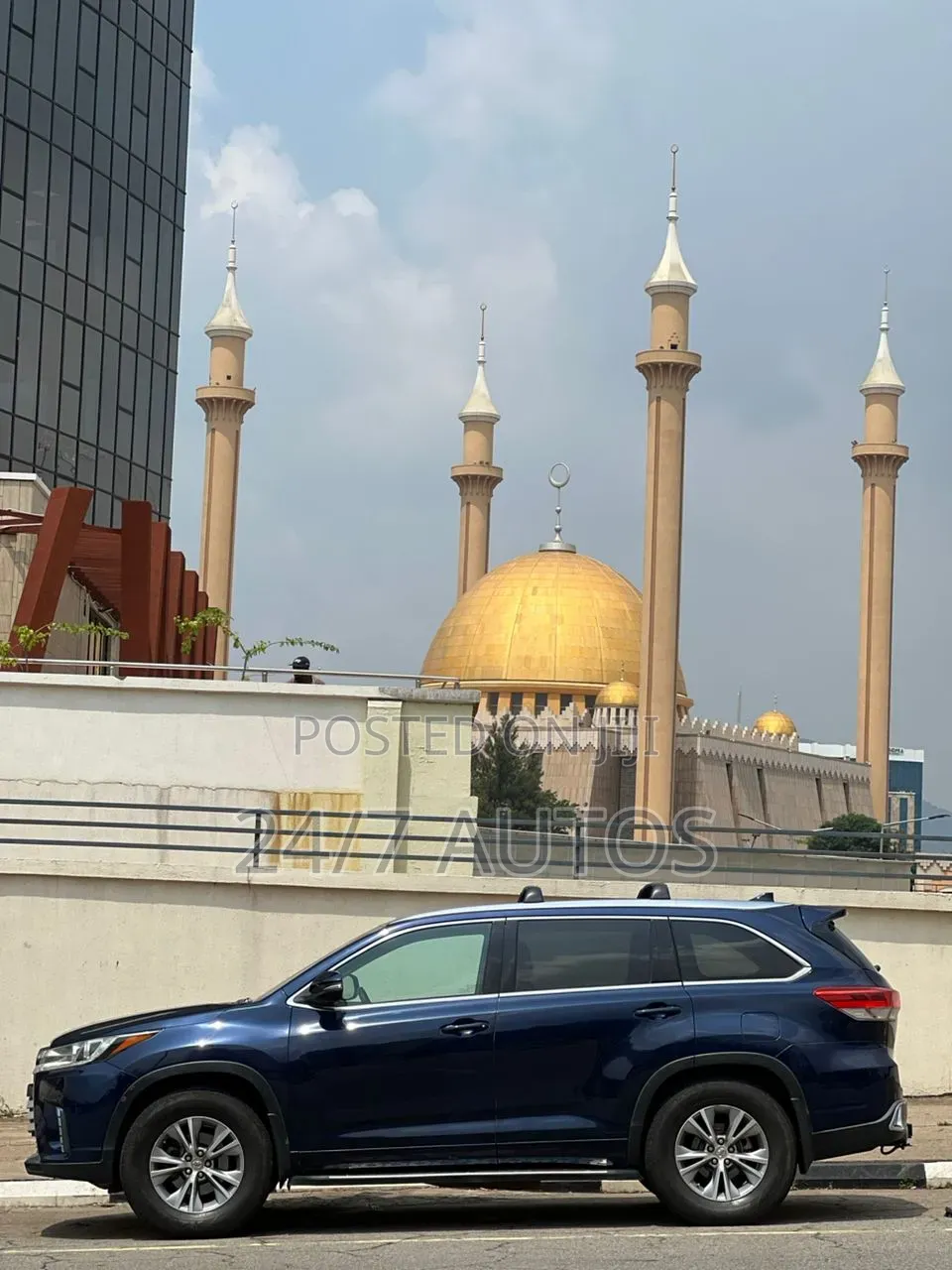 Toyota Highlander 2014 Blue