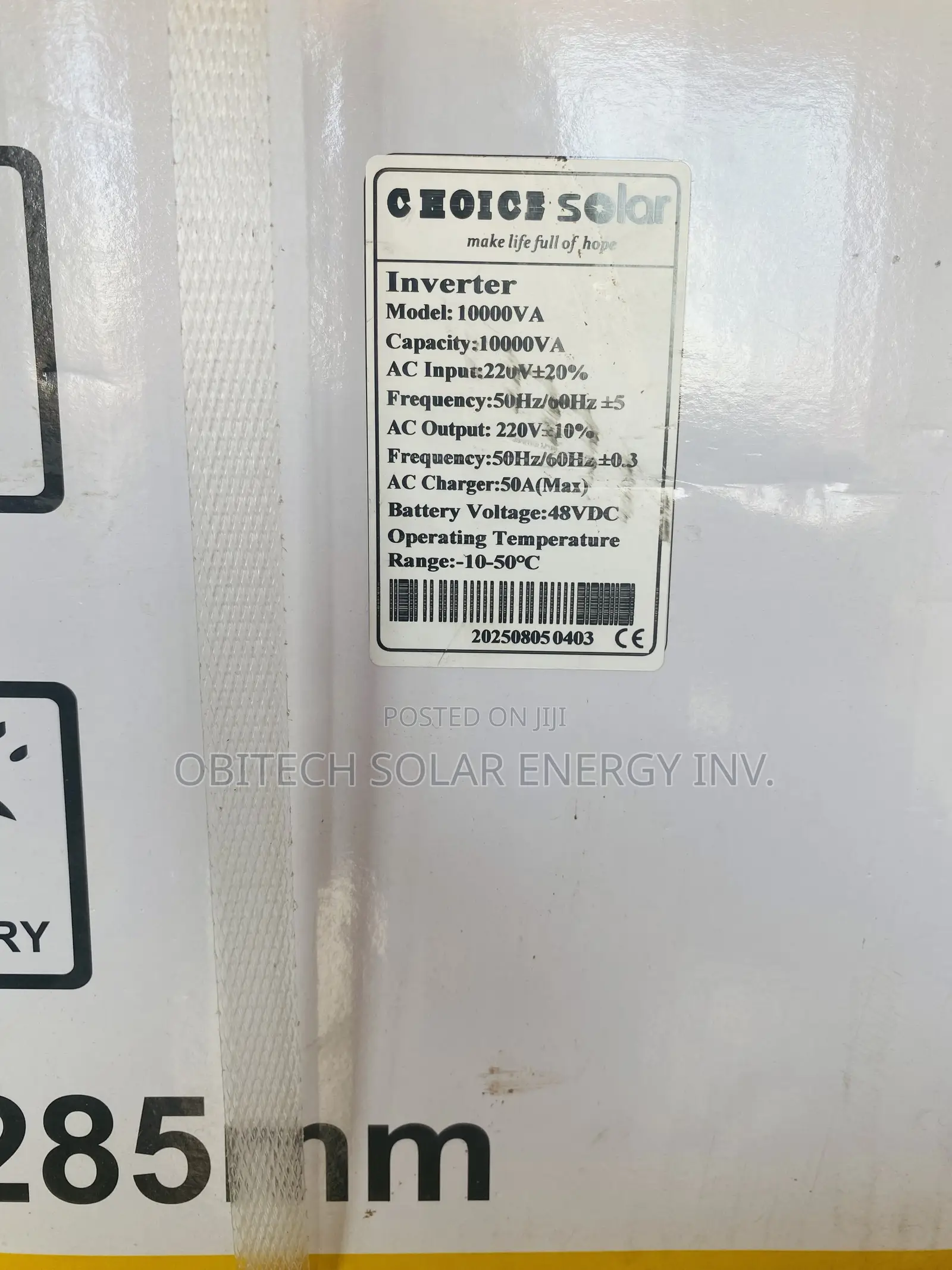 10kva Choice Solar Non Hybrid Inverter