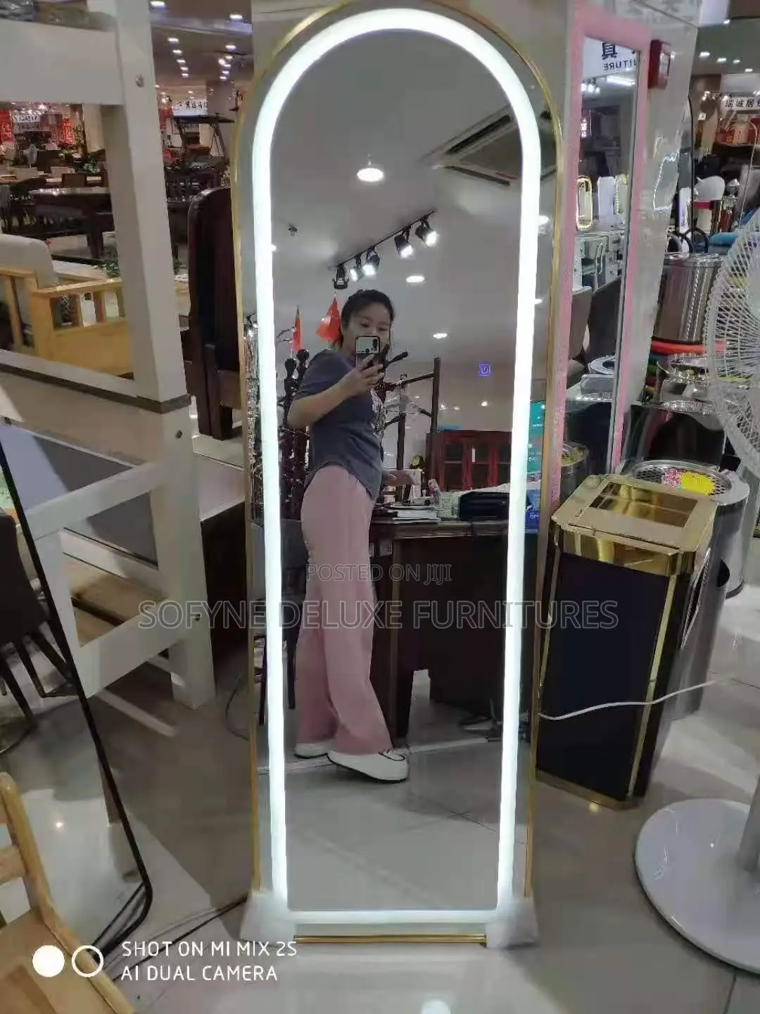 Dressing Mirror With Light