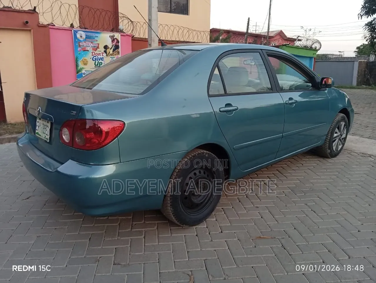 Toyota Corolla 2007 Green
