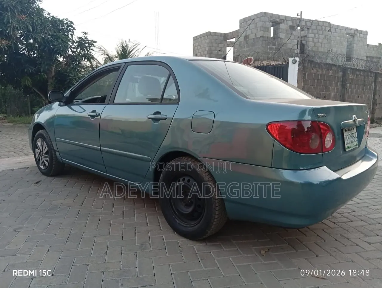 Toyota Corolla 2007 Green