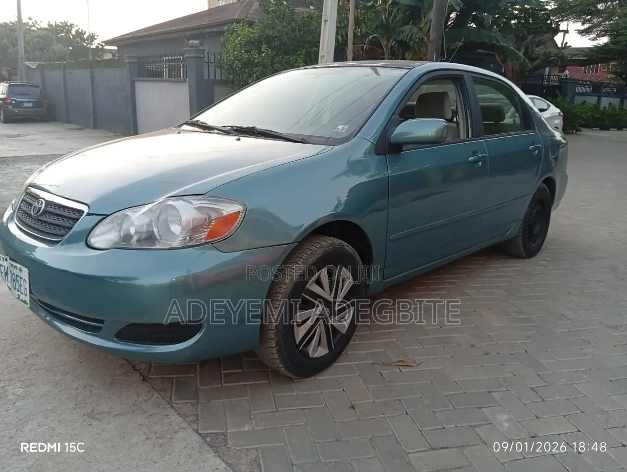 Toyota Corolla 2007 Green