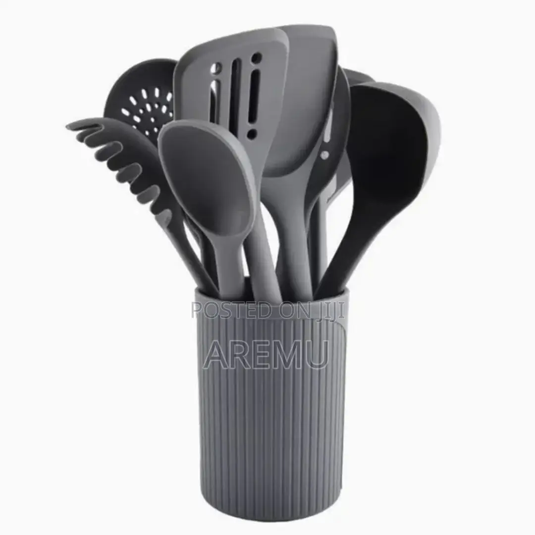 Top Notch Quality 11pcs High Resistant Silicone Spoon Set...