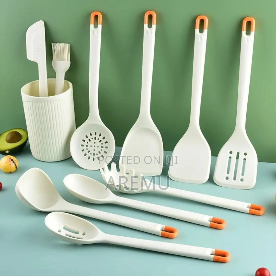 Top Notch Quality 11pcs High Resistant Silicone Spoon Set...