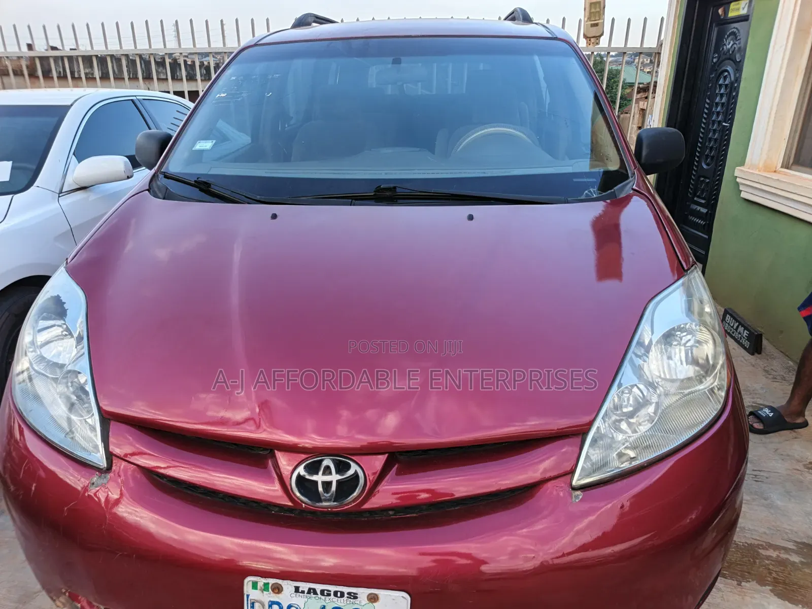 Toyota Sienna 2007 Red