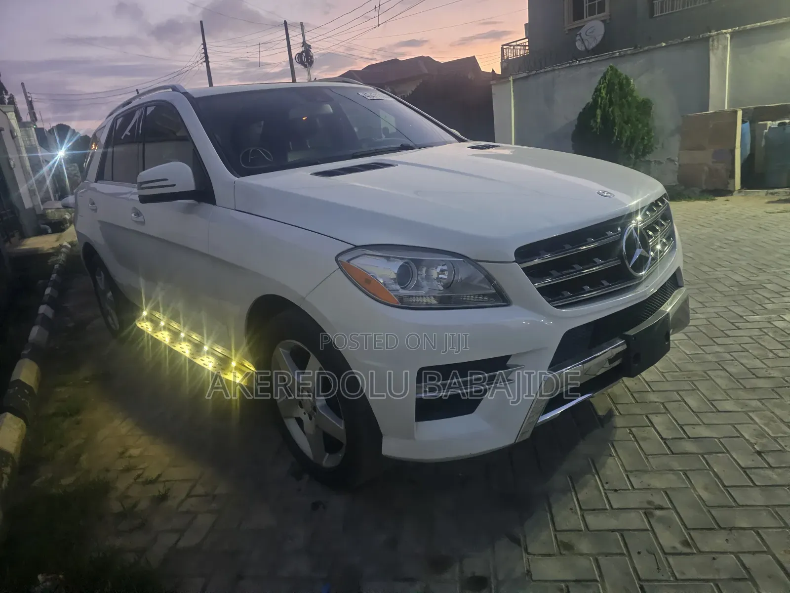 Mercedes-Benz M Class 2015 White