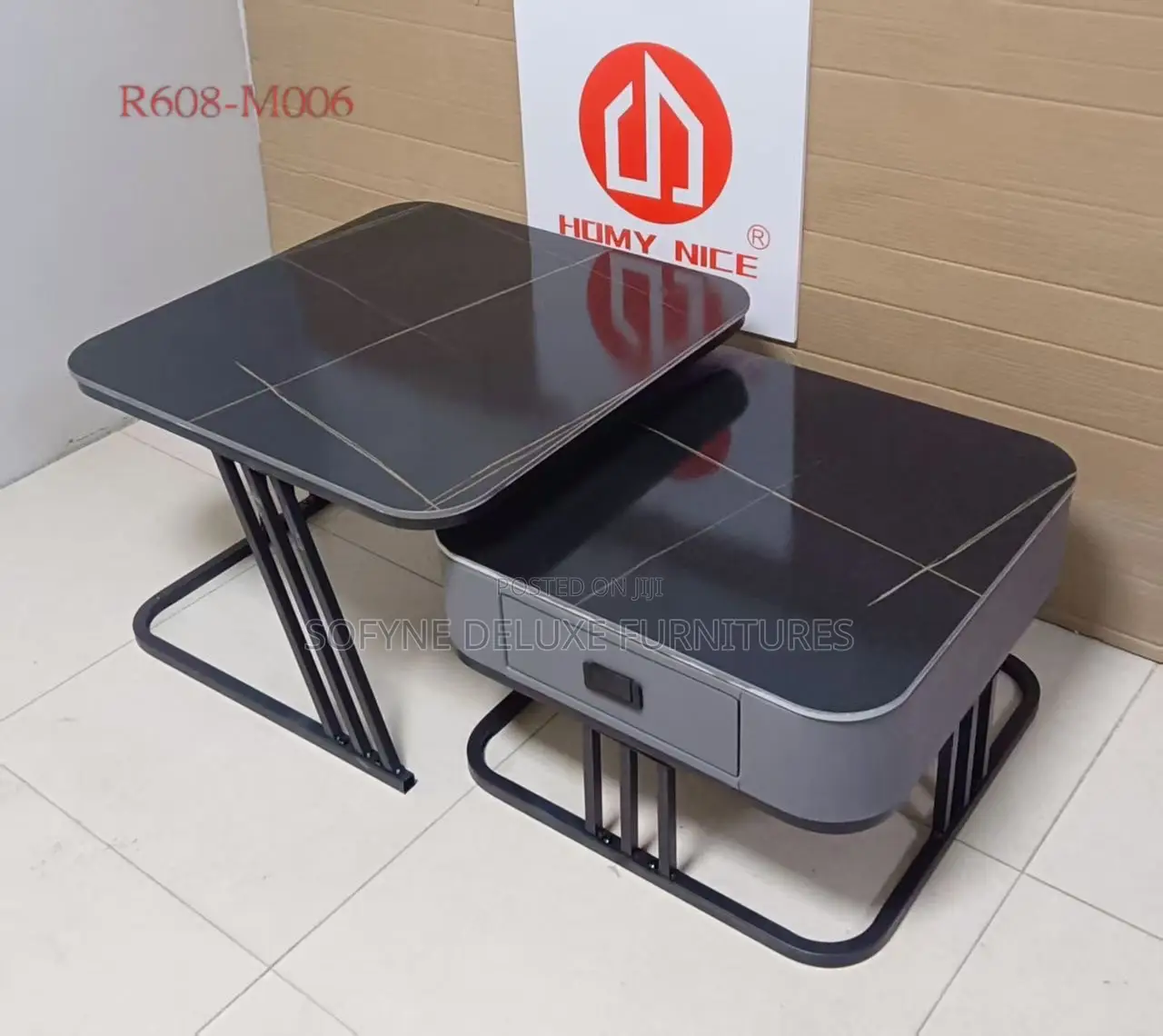 Durable Center Table With Marble