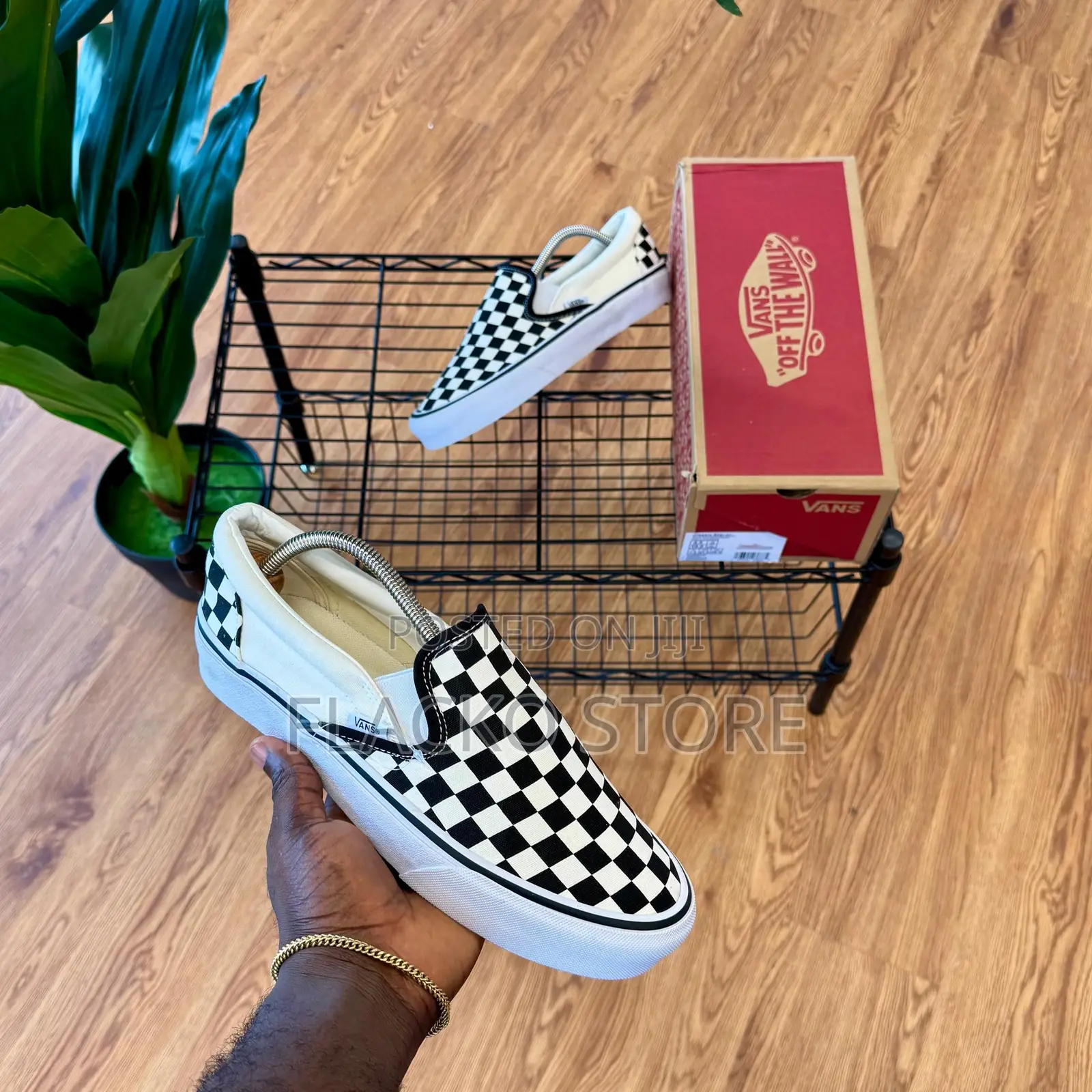 High Quality Vans Classic Slip-Ons 98 Checkerboard Sneakers