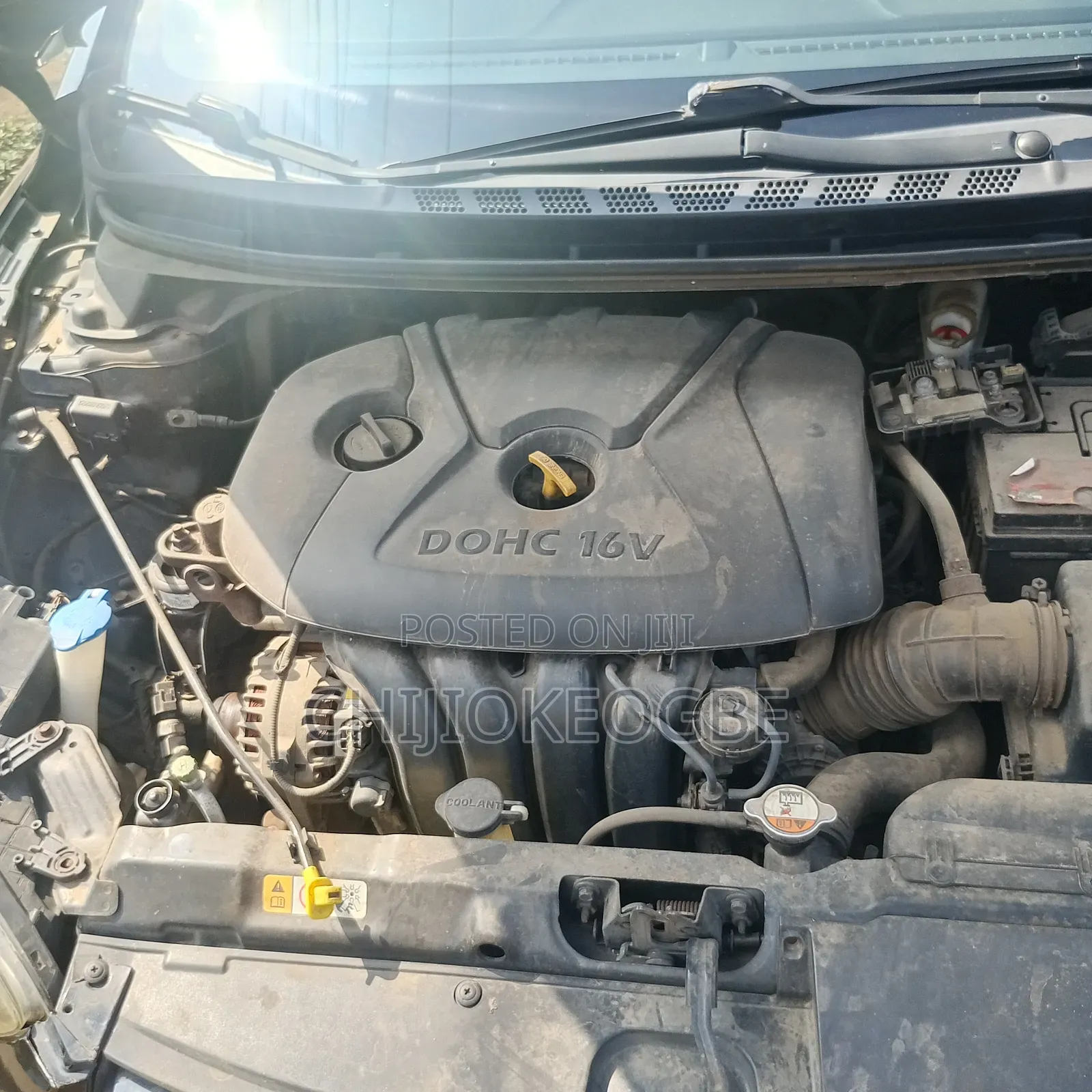 Hyundai Elantra 2012 Black