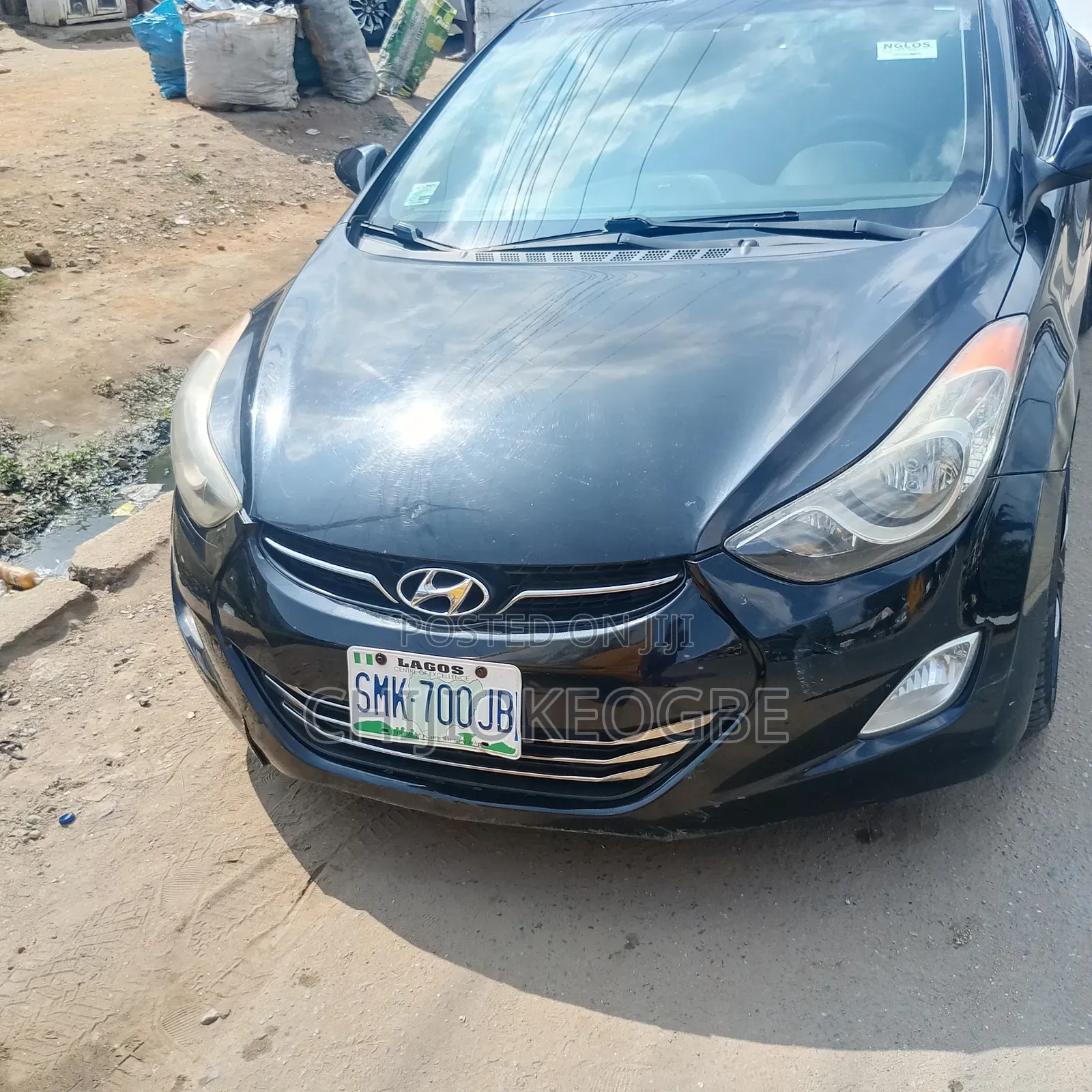 Hyundai Elantra 2012 Black