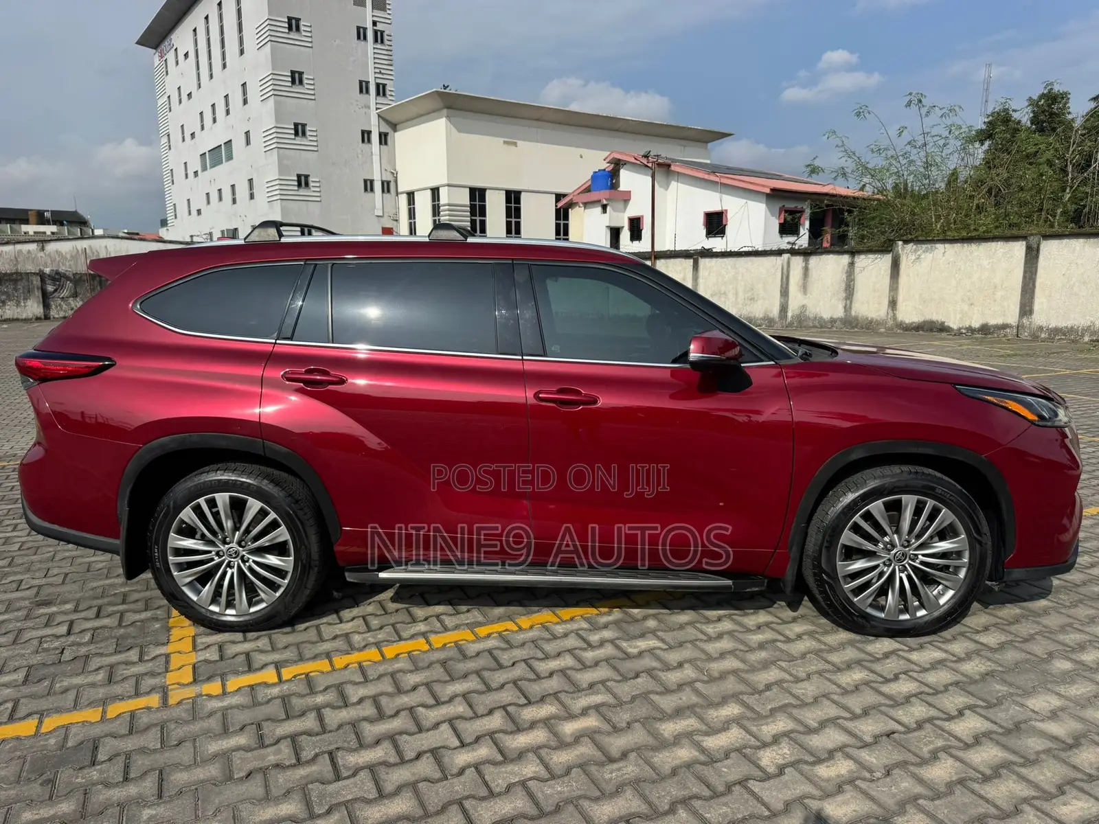 Toyota Highlander Platinum 2021 Burgundy