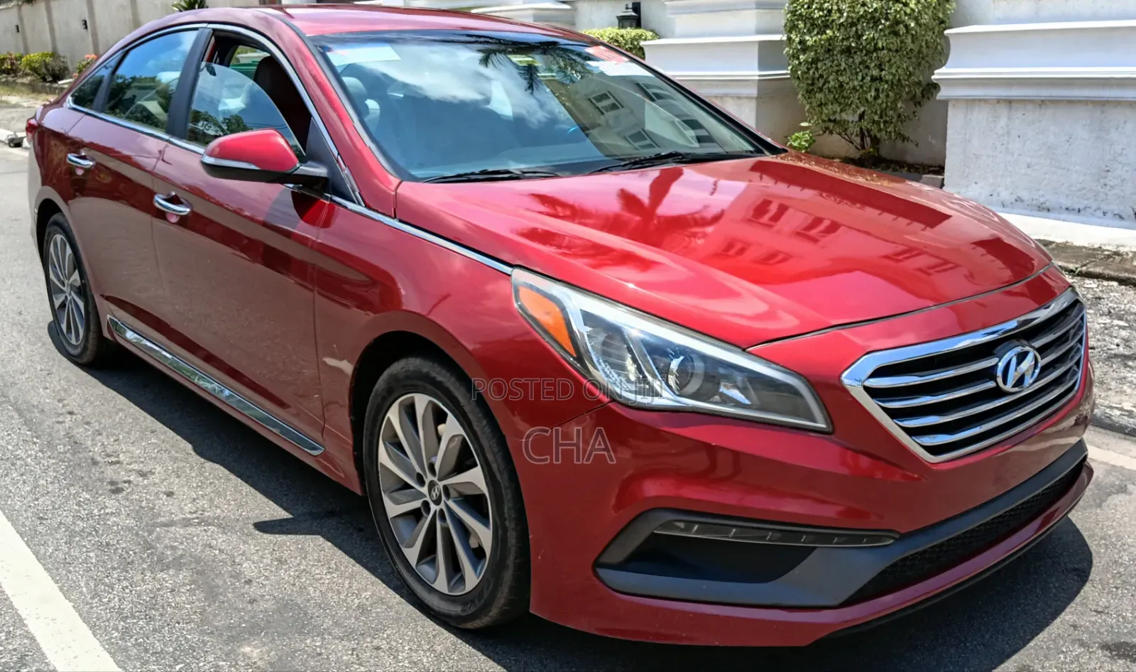 Hyundai Sonata 2015 Red