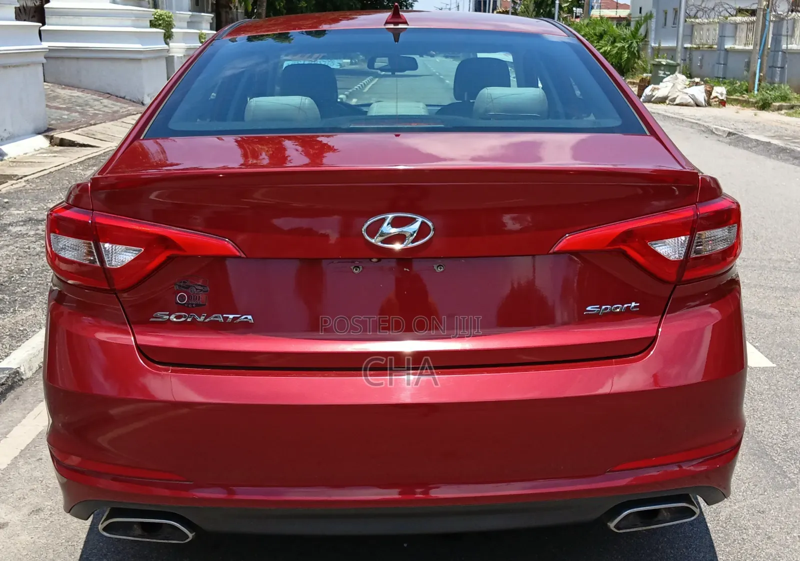 Hyundai Sonata 2015 Red