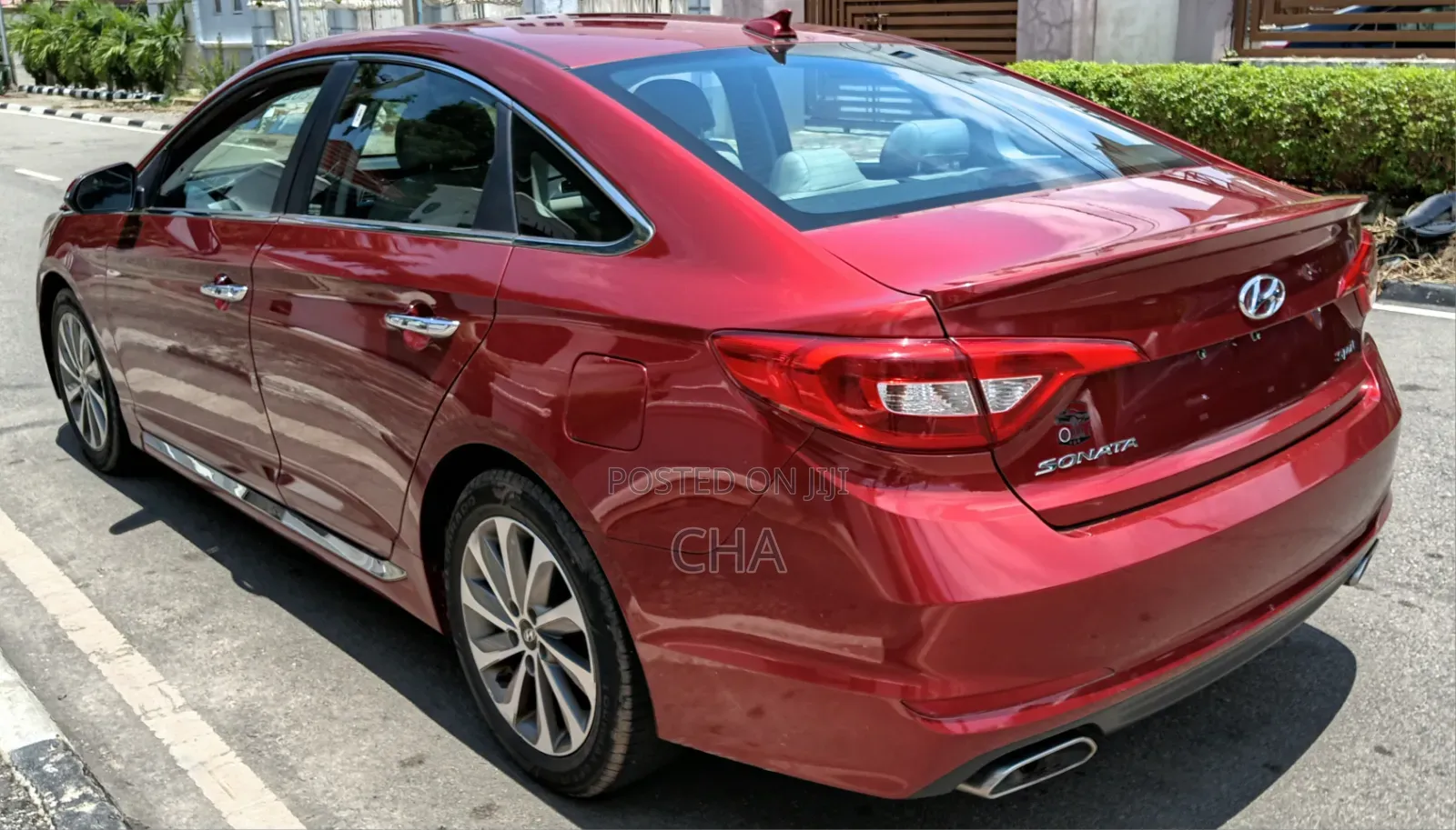 Hyundai Sonata 2015 Red
