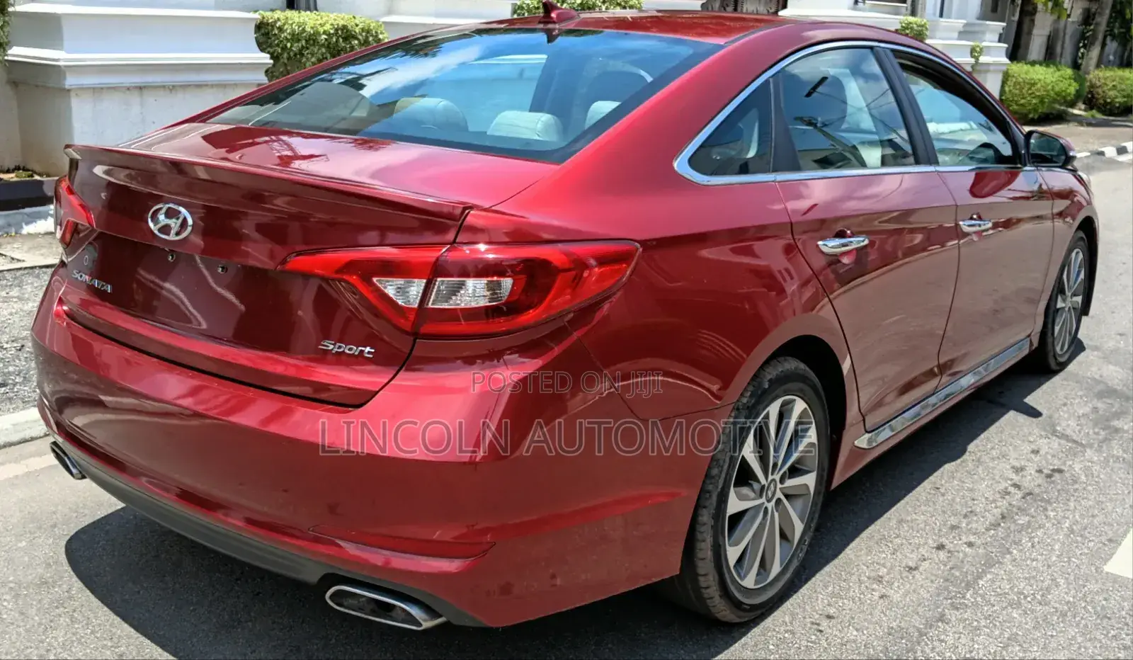 Hyundai Sonata 2015 Red