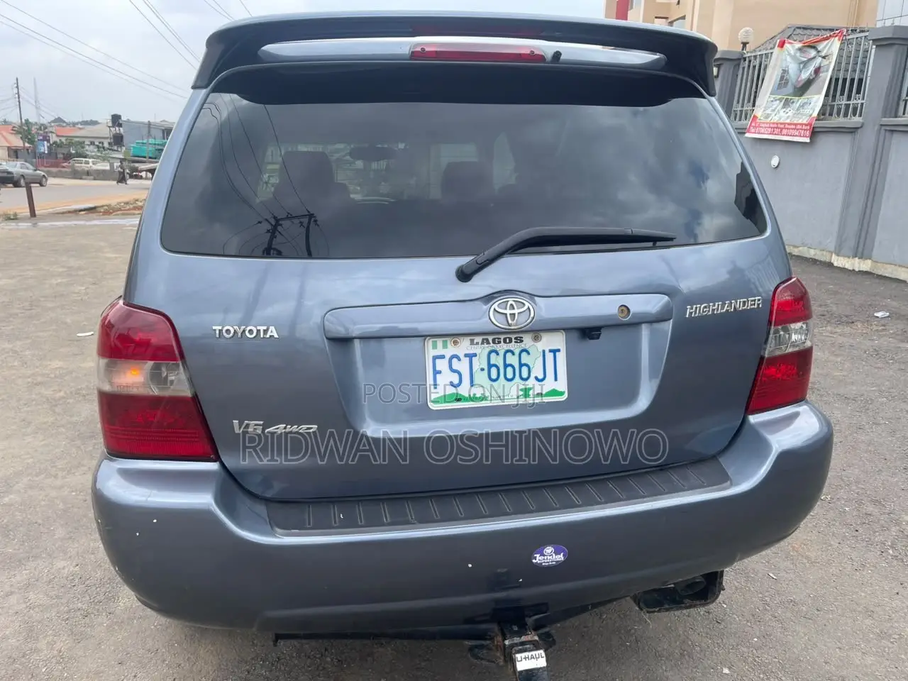 Toyota Highlander Limited V6 2005 Blue