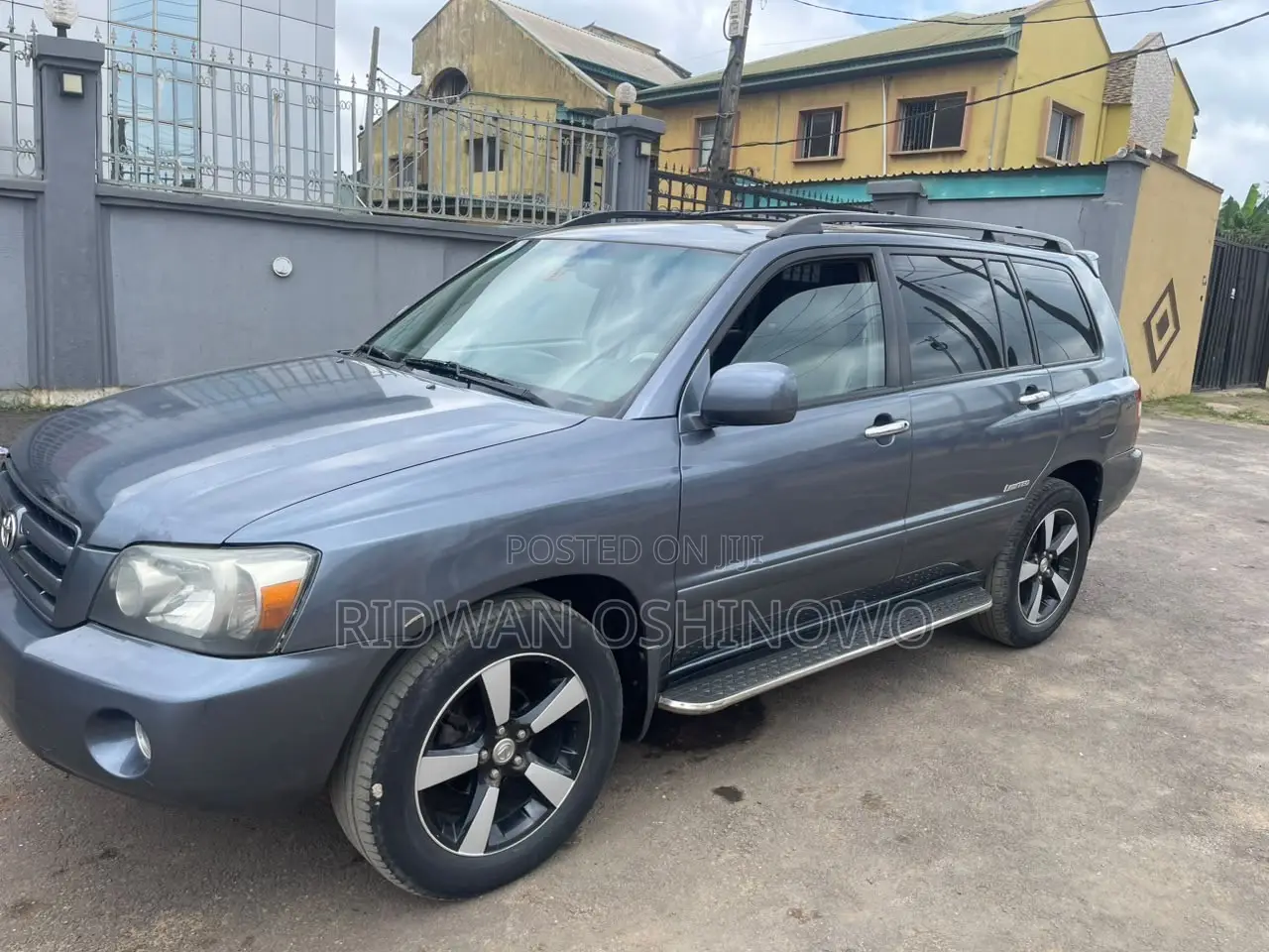 Toyota Highlander Limited V6 2005 Blue