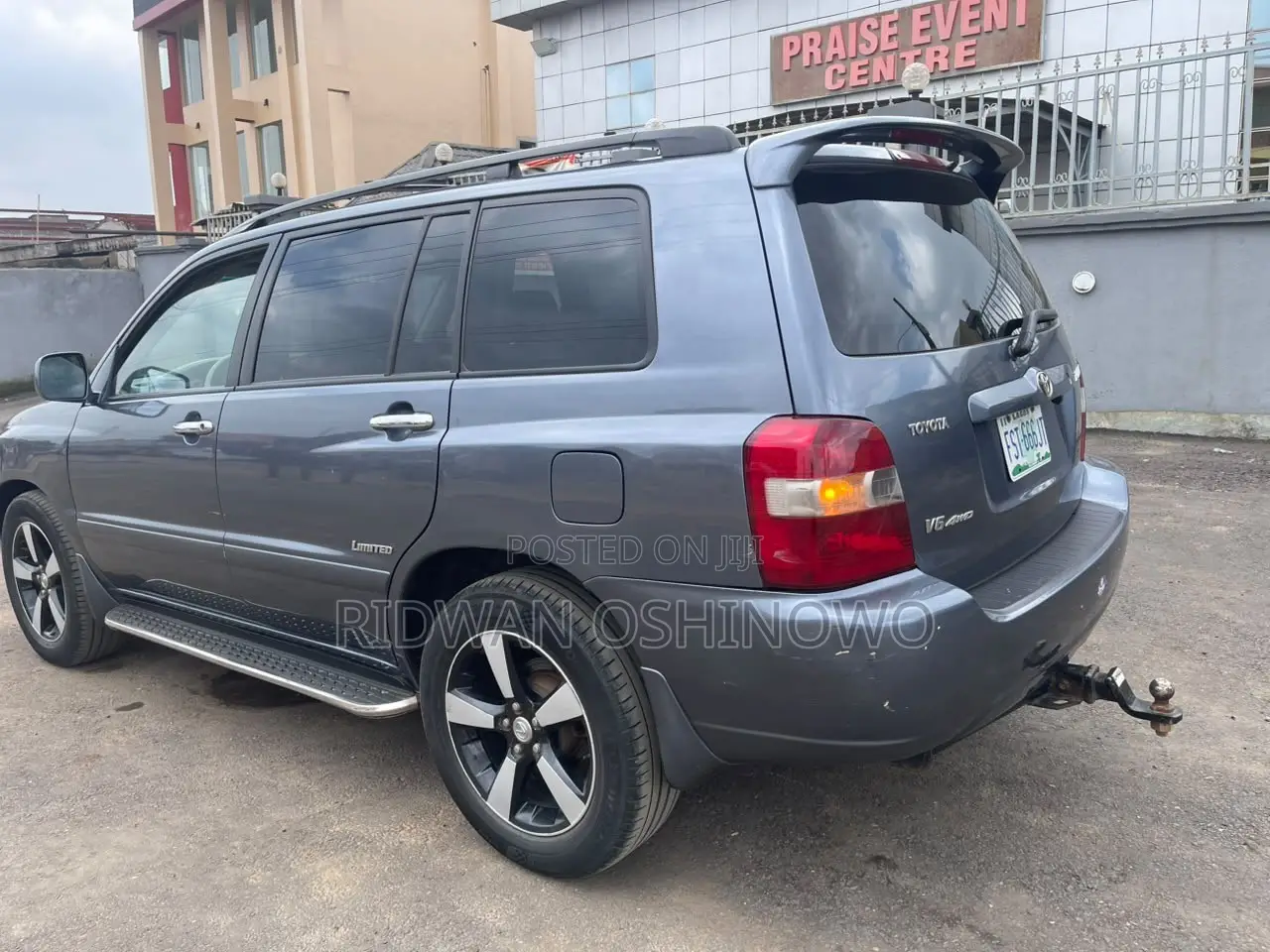 Toyota Highlander Limited V6 2005 Blue