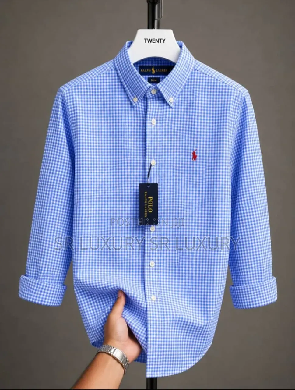 Ralph Lauren Checkered Long-Sleeve Shirt