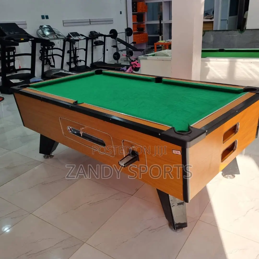 High Quality Snooker Table With Coin