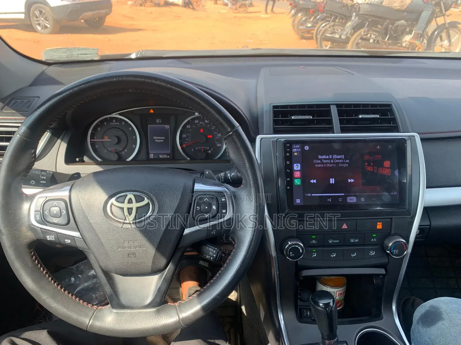 Toyota Camry Android Headunit With Carplay for (2015-2017) Model