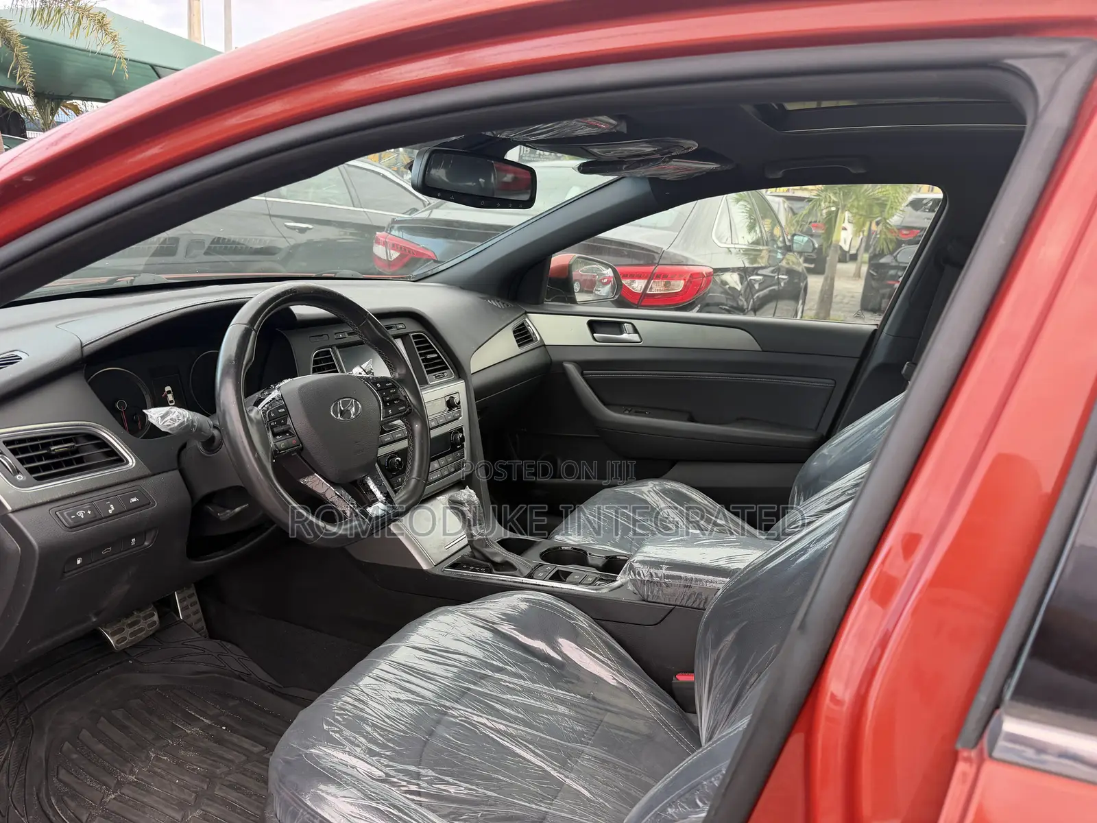 Hyundai Sonata Limited 2.0T 4dr Sedan (2.0L 4cyl Turbo 6A) 2015 Orange