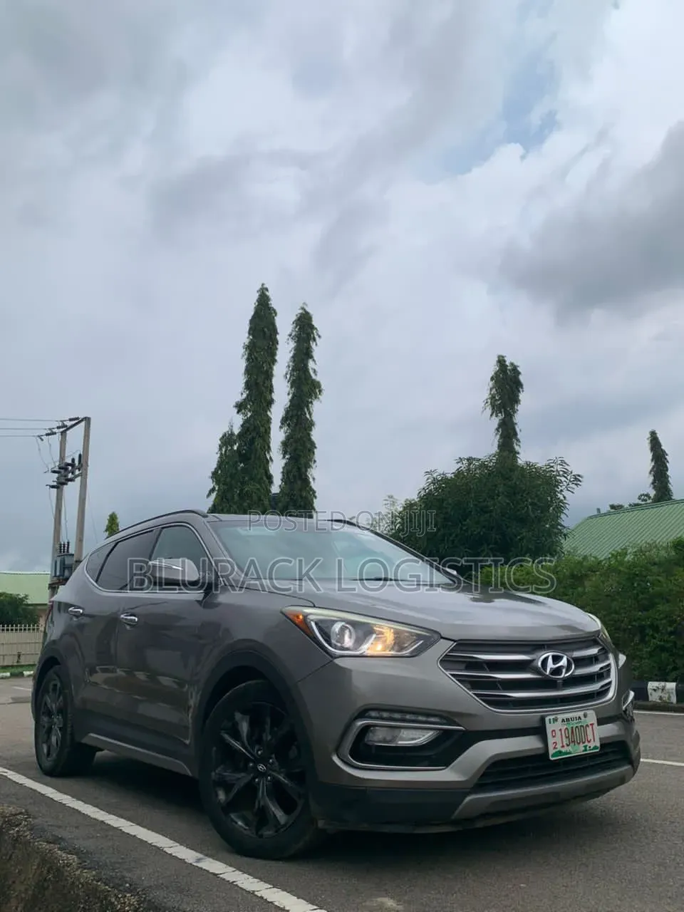 Hyundai Santa Fe SE AWD 2017 Gray