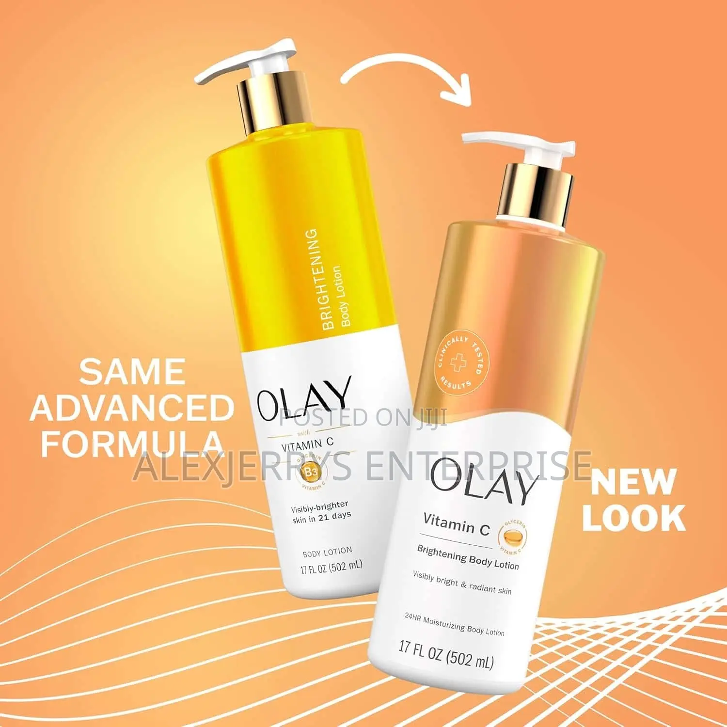 OLAY Vitamin C Brightening Body Lotion 502ml