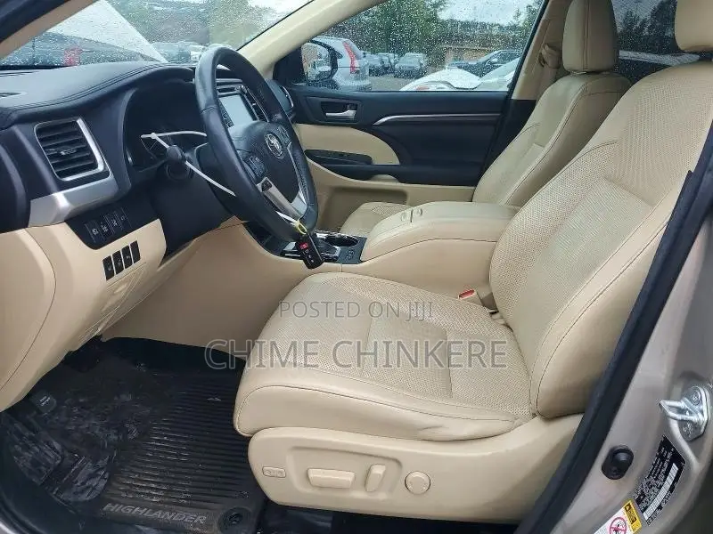 Toyota Highlander Limited V6 4x2 (3.5L 6cyl 6A) 2016 Brown