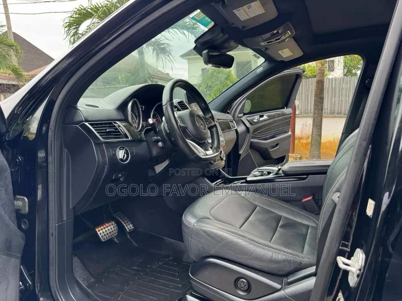 Mercedes-Benz GLE-Class AMG GLE 43 4MATIC 2017 Black