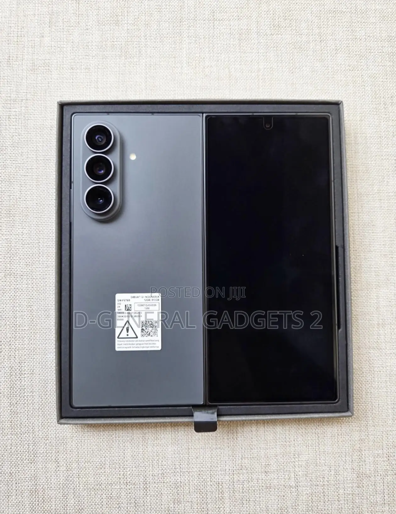 New Samsung Galaxy Fold 512 GB Black